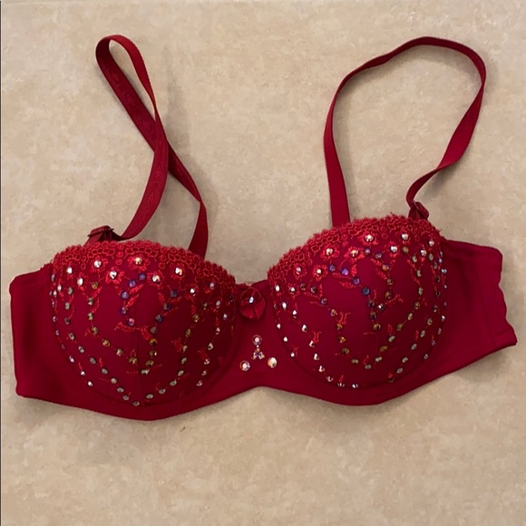 bedazzled bra